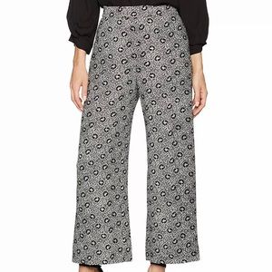 Rebecca Taylor Sweet Briar Wide Leg Pants Black